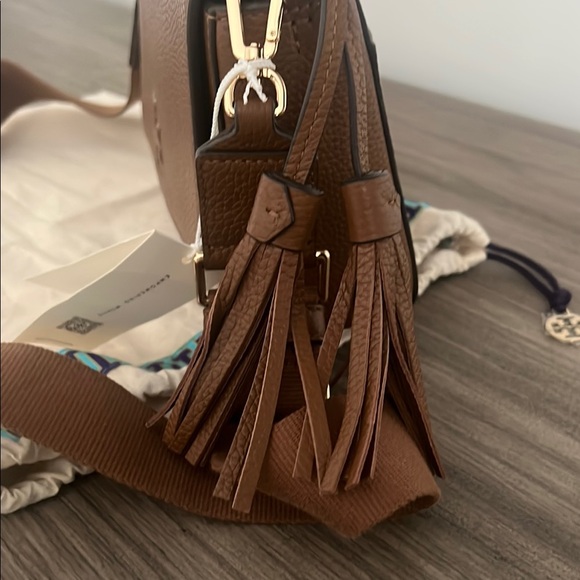 NWT Tory Burch Brown Crossbody Bag - 100% Authentic - Picture 3 of 8